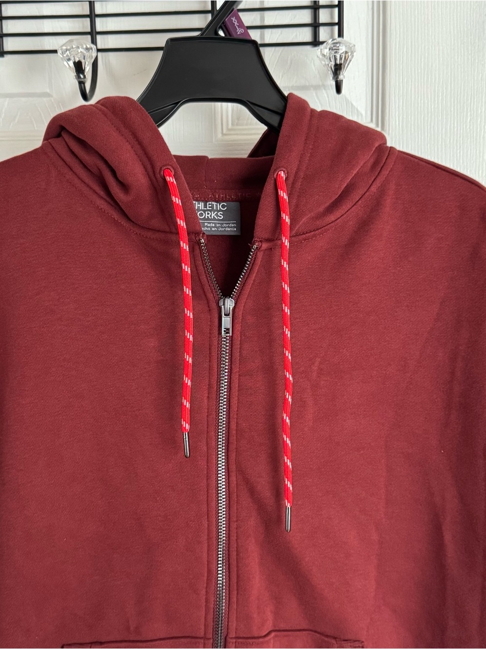Women’s Plus Size Full Zip Fleece Hoodie 2X XXL Oversized Rich Cognac Brown - Picture 4 of 15